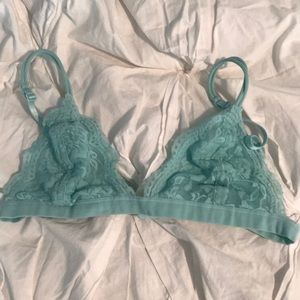 Blue lace Bra